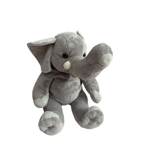 Build-A-Bear Workshop Retired Grey Elephant Plush Stuffed Animal Soft Toy 16"